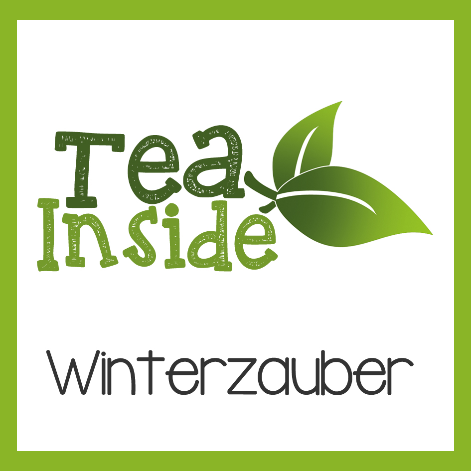 Winterzauber Tee-Mischung in Ihrem Flaschengruss